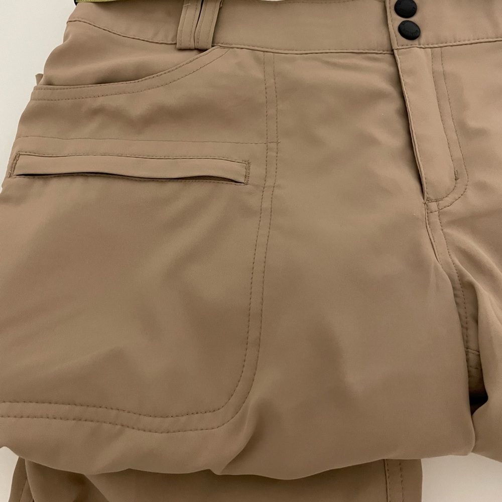 New MAGELLAN Outdoors Tan/Khaki Convertible Cargo Pants/Shorts Wick/UPF large - Picture 6 of 15